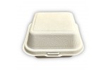 TG0002 6x6 Biodegradable Clamshell To-go Box 500 Units